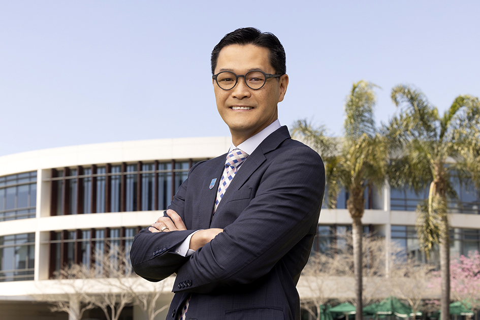 LMU president Tom Poon PhD. 2025.